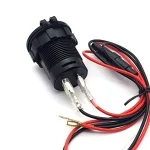 شارژر USB خودرو رو پنلی با دو خروجی و نمایشگر آبی 4.2A - Image 3