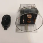 رله فن شیشه ای پژو و سمند برند  GPS یا  مبینتران پایه ها تمام مس 80 آمپر