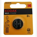 باتری سکه ای کداک MAX LITHIUM CR 2032